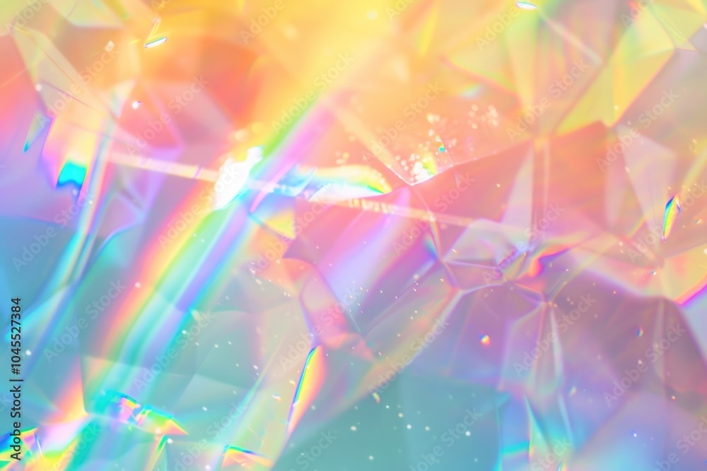 Vibrant holographic prism background Vibrant holographic prism background
