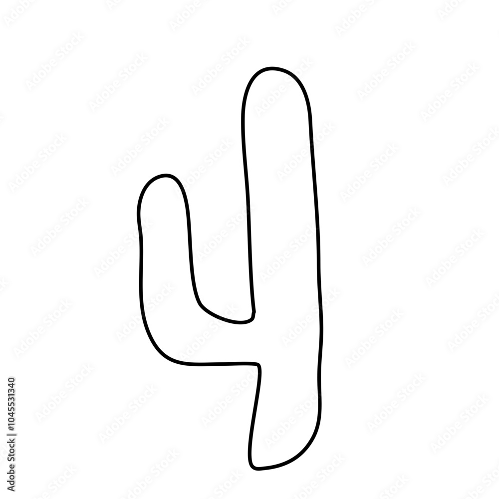 Boho Cactus Silhouette Boho Cactus Silhouette