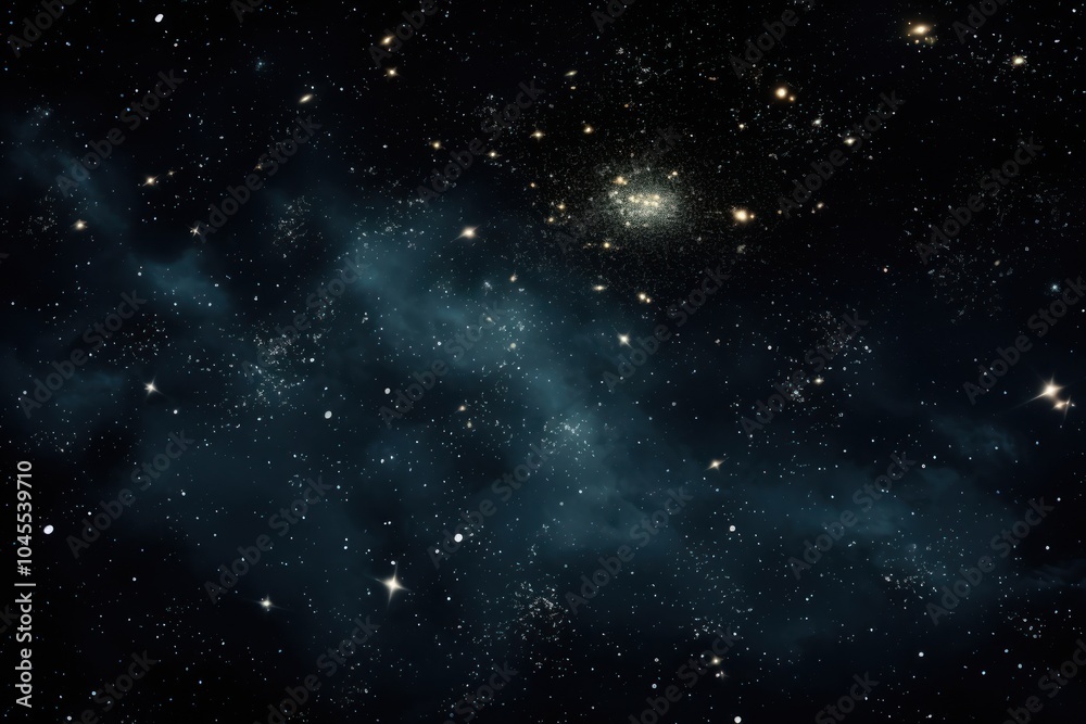 Obraz premium Star cluster astronomy universe space.