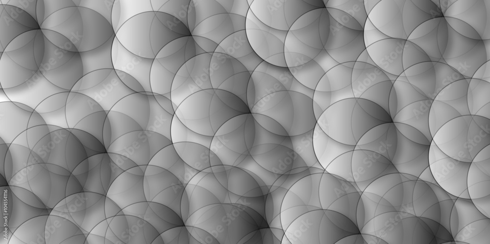 Abstract background, elegant wave swirls background. Blur lights, which can be applied to different colors,  3d hexagonal structure futuristic gray background and embossed hexagon.