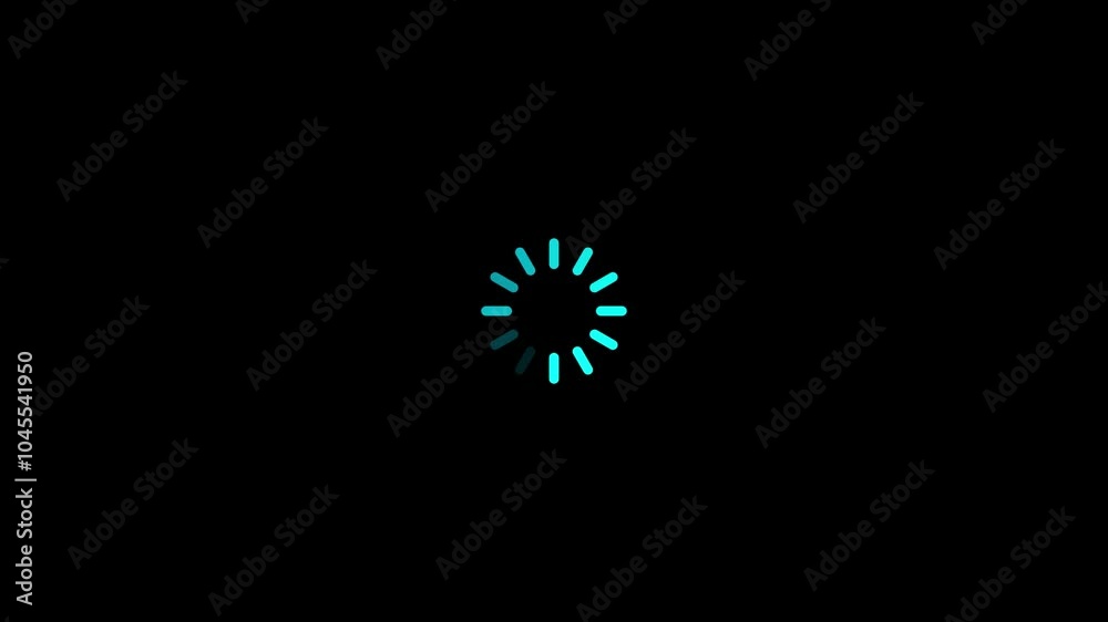 Circle loading animation. Progress bar , Waiting Spinning , Loading concept Circle loading animation. Progress bar , Waiting Spinning , Loading concept