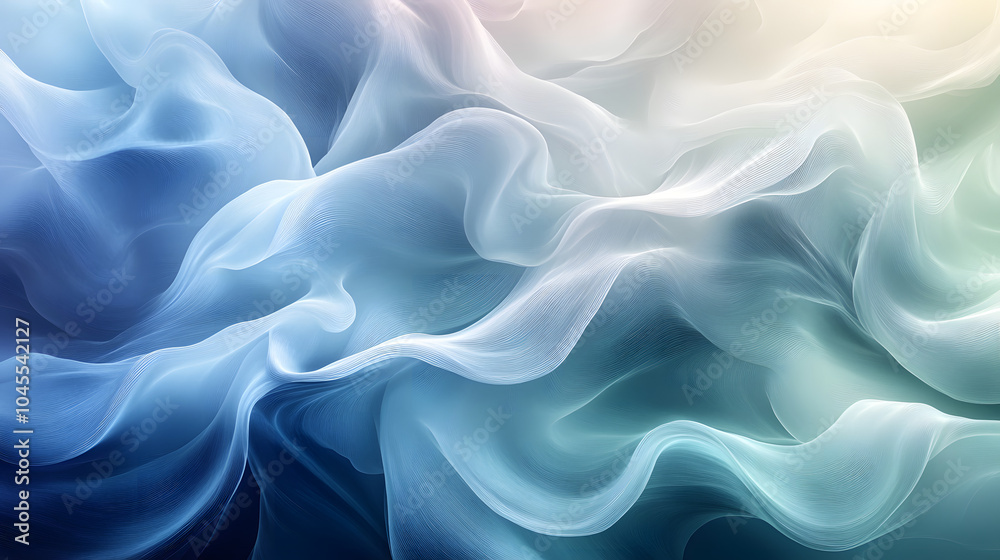 A Vibrant Abstract Background in Shades of White, Blue, and Green for Social Media Use A Vibrant Abstract Background in Shades of White, Blue, and Green for Social Media Use