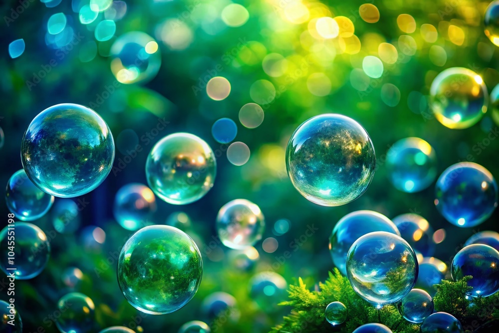 Air Bubbles Background with Bokeh Effect for Stunning Visuals and Textures Air Bubbles Background with Bokeh Effect for Stunning Visuals and Textures