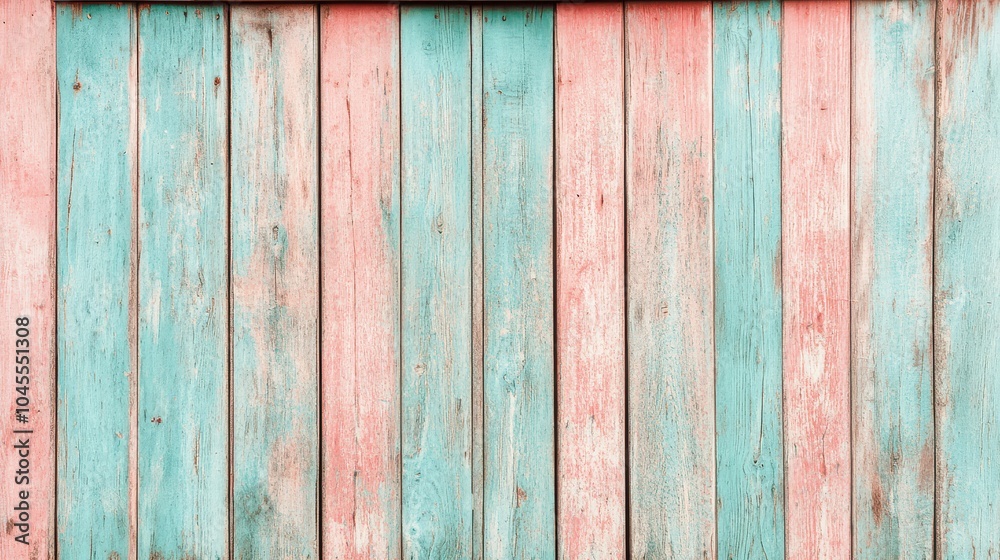 Colorful wooden planks create a vibrant backdrop with a blend of pink and turquoise, perfect for creative projects and designs. Colorful wooden planks create a vibrant backdrop with a blend of pink and turquoise, perfect for creative projects and designs.