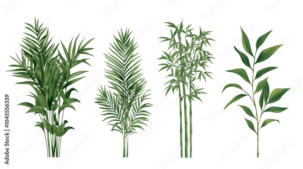 Obraz premium Green Plants Collection.