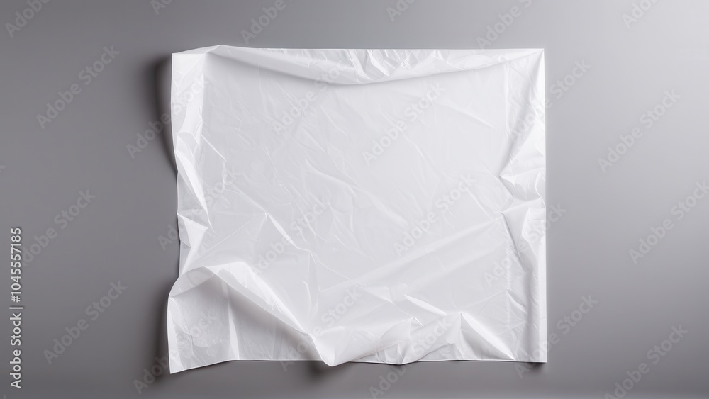 Photorealistic tracing paper mockup, ideal for showcasing intricate design details or branding on translucent material for a professional visual presentation.