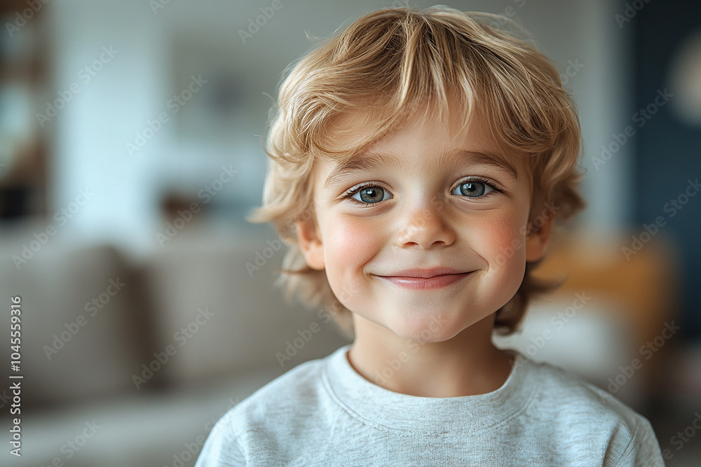 portrait of an white little boy with a smile portrait of an white little boy with a smile
