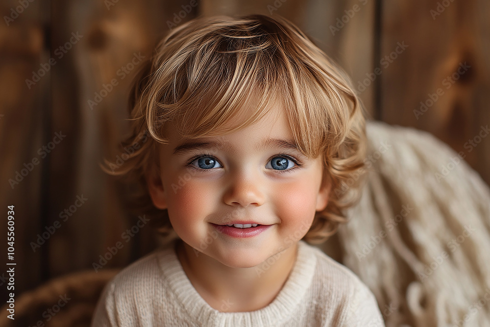 portrait of an white little boy with a smile portrait of an white little boy with a smile