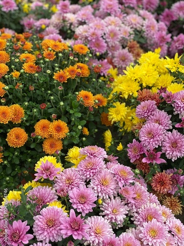 Tablou pe pânză chrysantheme