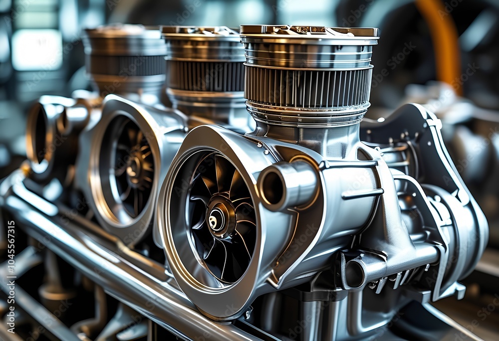 Fototapeta premium engine