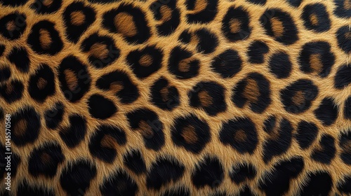 seamless pattern of leopard skin fur texture rendered artistically showcasing the beauty and detail of animal patterns in a stylish design