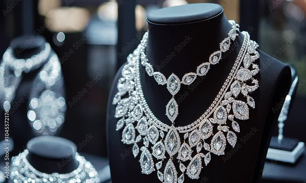 Diamond Necklace Display