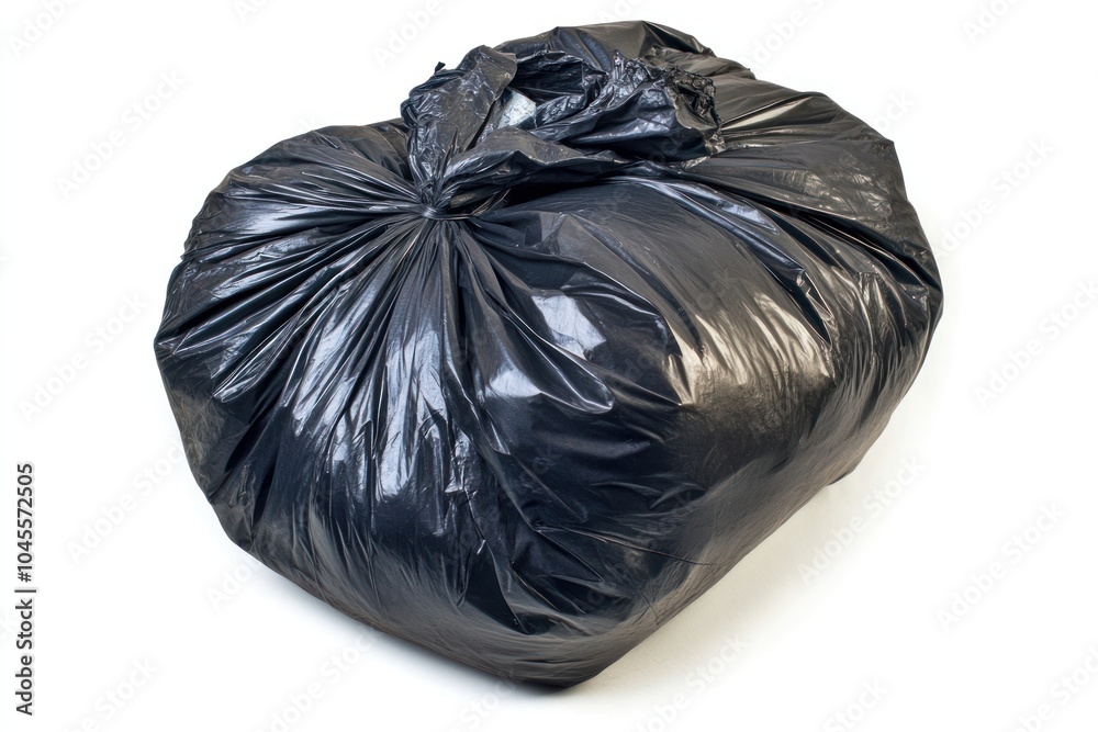Large black garbage bag Large black garbage bag