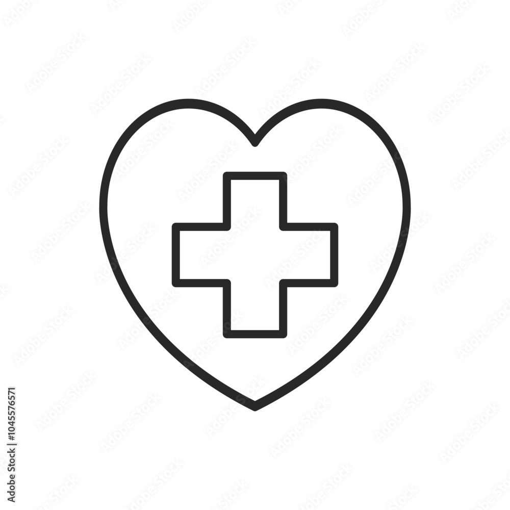 Health Hospital element medical business icon Health Hospital element medical business icon