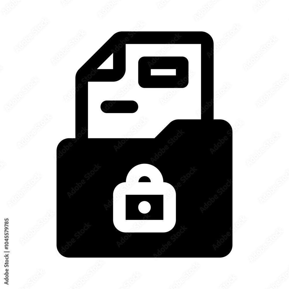 Data Protection Glyph Icon. Single icon, glyph vector icon Data Protection Glyph Icon. Single icon, glyph vector icon
