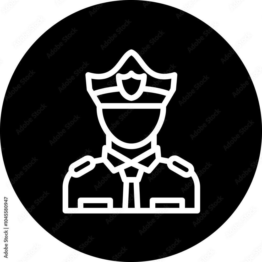 Guard vector icon style Guard vector icon style