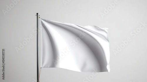 Professional winder flag mockup designed for highlighting marketing messages or branding in a visually appealing, outdoor setting, perfect for events or promotions.