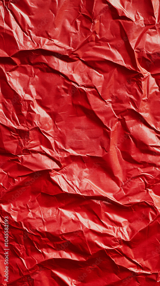 red crinkled fabric texture background red crinkled fabric texture background