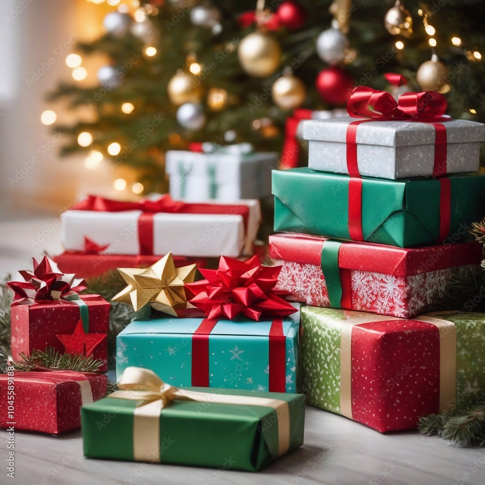 Bunte Weihnachtsgeschenke Bunte Weihnachtsgeschenke