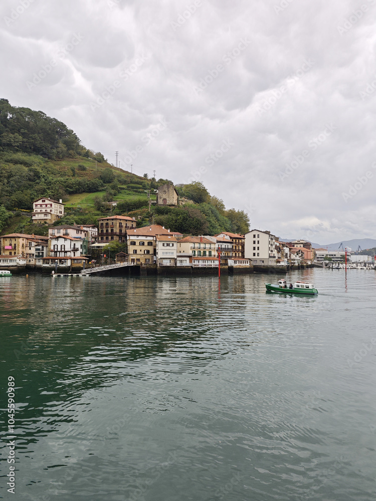Port in Pasaia village, the Basque Country, Spain Port in Pasaia village, the Basque Country, Spain