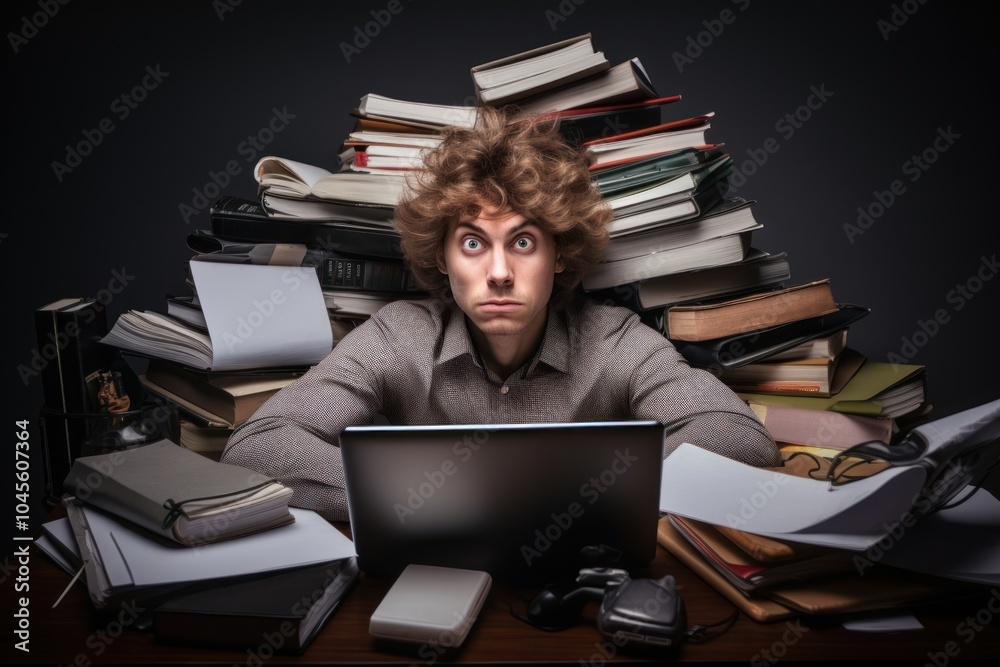 Over workload publication computer laptop.