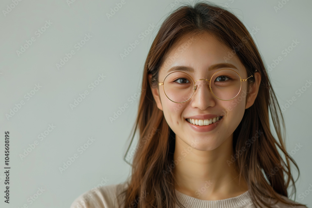 Portraits of Asian women in simple casual attire, standing against plain white background, wear minimal makeup display natural expressions, emphasizing modern, everyday style. Portraits of Asian women in simple casual attire, standing against plain white background, wear minimal makeup display natural expressions, emphasizing modern, everyday style.
