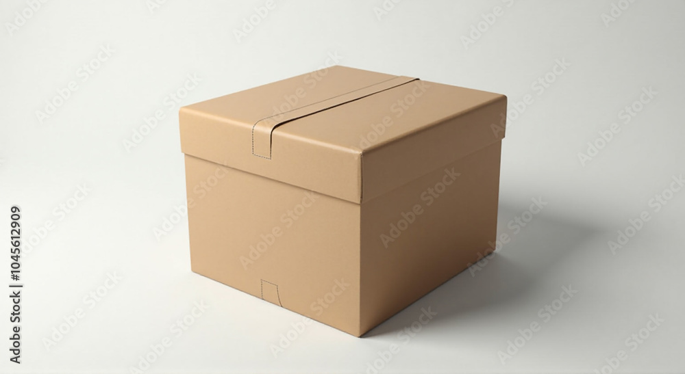 cardboard box isolated on white cardboard box isolated on white