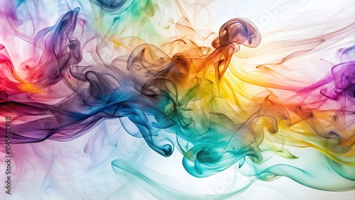 Paint Splash Colore Smoke Water Absrtact Creative Art Background Wallpaper