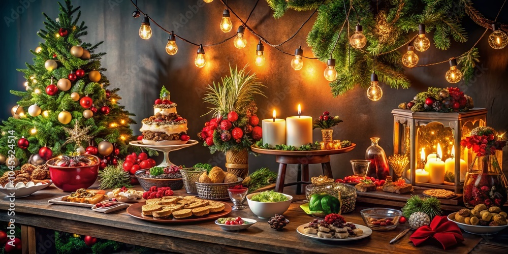 Creative Christmas Buffet Decorating Ideas for Festive Gatherings Creative Christmas Buffet Decorating Ideas for Festive Gatherings