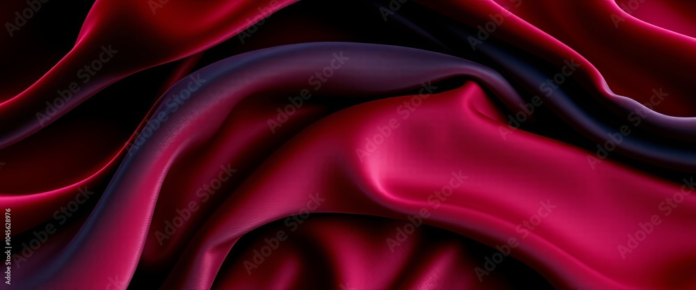 Luxurious Velvet Silk Drapes Abstract Background with Rich Colors and Soft Sheen Luxurious Velvet Silk Drapes Abstract Background with Rich Colors and Soft Sheen