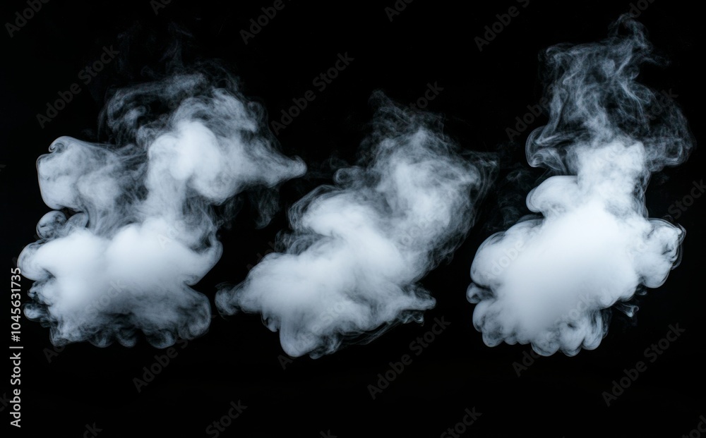 Various graphics are available with a large amount of smoke taken Various graphics are available with a large amount of smoke taken