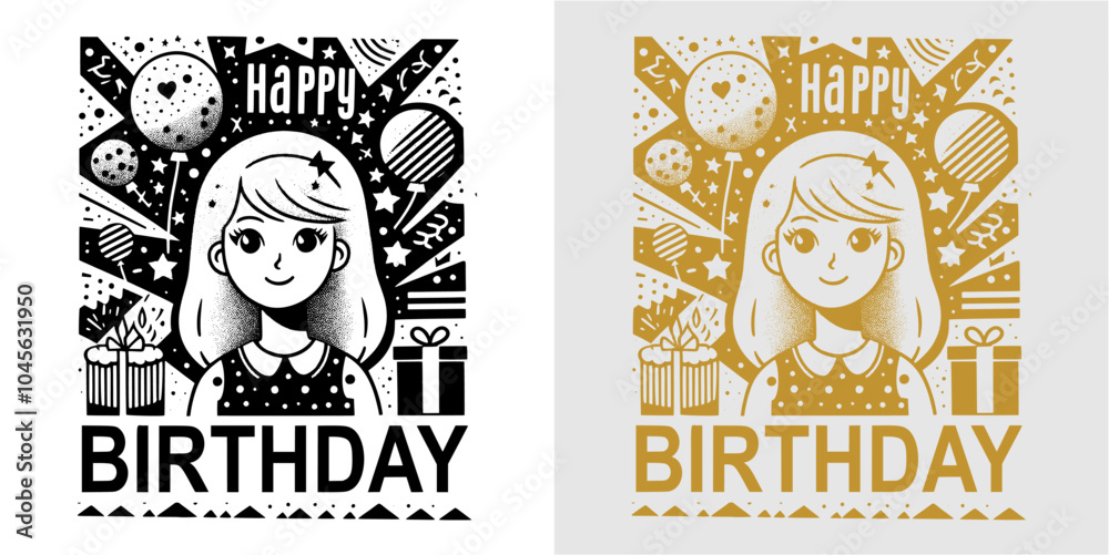 happy birthday card with bright colors design happy birthday card with bright colors design