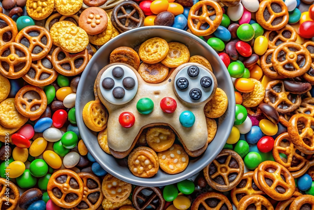Delicious Joystick-Inspired Food Photography for Gaming Lovers Delicious Joystick-Inspired Food Photography for Gaming Lovers