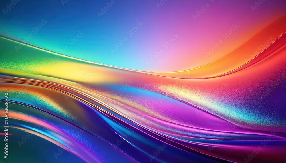 vibrant colorful gradient texture waves iridescent chrome hues and colors, widescreen background wallpaper design concept vibrant colorful gradient texture waves iridescent chrome hues and colors, widescreen background wallpaper design concept