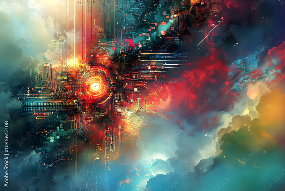 Technology Digital Tech Science Abstract Technology Digital Tech Science Abstract