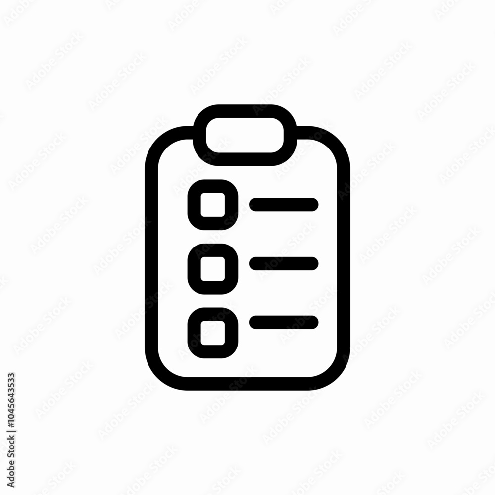 check list icon sign vector check list icon sign vector