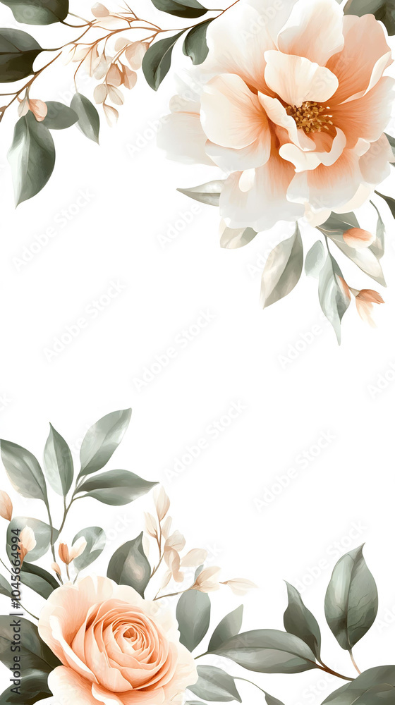 Obraz premium Floral serenity