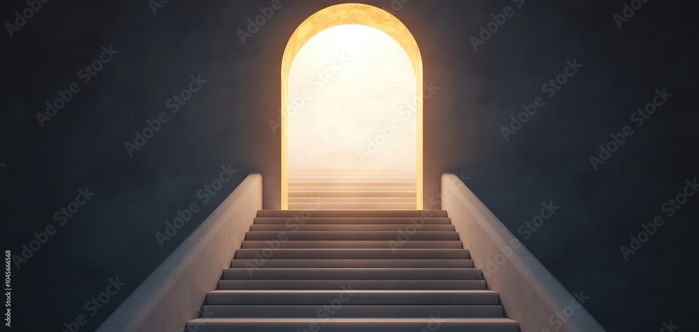 A glowing golden gate atop a staircase of clouds, celestial light illuminating the way, serene and divine ambiance, celestial gate, heavenly staircase A glowing golden gate atop a staircase of clouds, celestial light illuminating the way, serene and divine ambiance, celestial gate, heavenly staircase