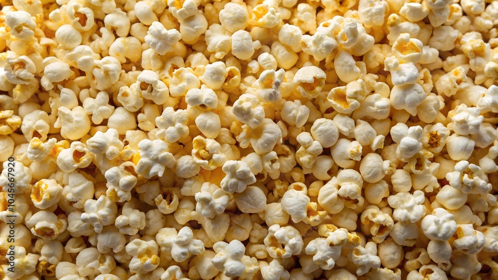 Popcorn close up shot. Popcorn close up shot.