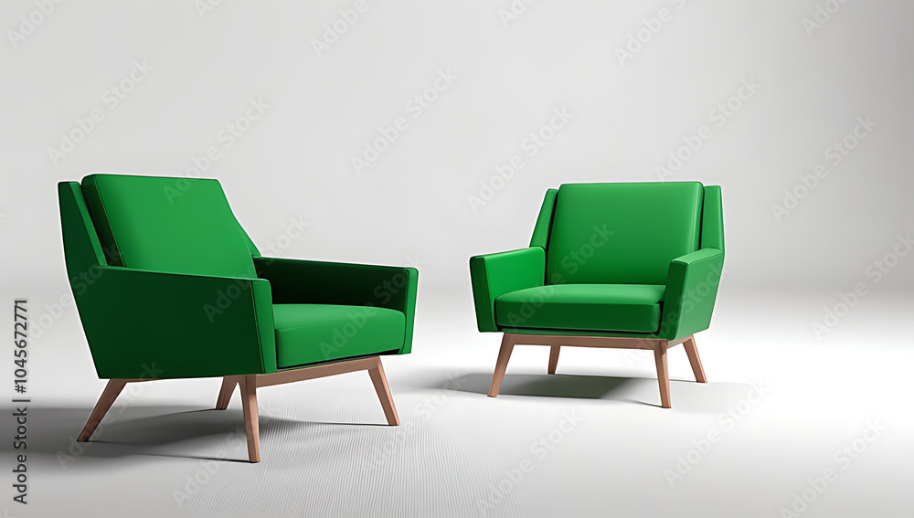 Obraz premium grün sessel model clipping path design purposes online free download instantly available worldwide daily