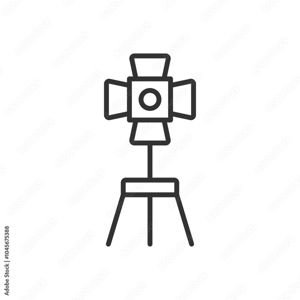 Studio Light Icon Sign Symbol Studio Light Icon Sign Symbol