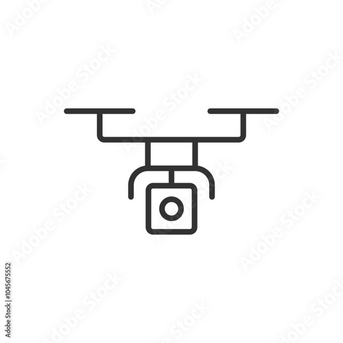 Quadcopter Icon - Camera Drone Icon