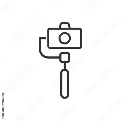 Gimbal Stabilizer Icon Sign Symbol