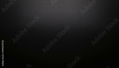 Black grainy gradient background with dark noise texture for header or poster design.