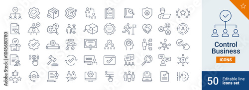 Control icons Pixel perfect. check, company, teamwork, ...	

