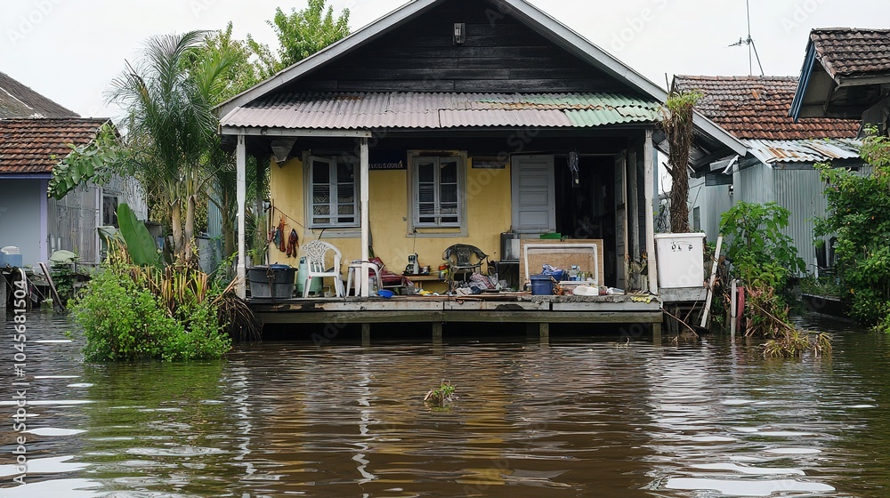 A micro-business recovering from a natural disaster with community help. A micro-business recovering from a natural disaster with community help.