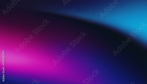 Grainy dark gradient background: blue, purple, magenta, pink, black abstract texture.