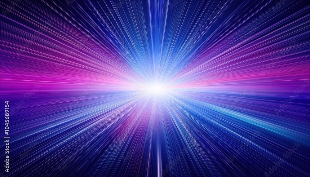 Radiant Burst of Light. Abstract Cosmic Explosion with Purple and Blue Light Rays, Symbolizing Speed, Energy, and the Expansion of the Universe. Perfect for Technology, Space, or Innovation Themes Radiant Burst of Light. Abstract Cosmic Explosion with Purple and Blue Light Rays, Symbolizing Speed, Energy, and the Expansion of the Universe. Perfect for Technology, Space, or Innovation Themes