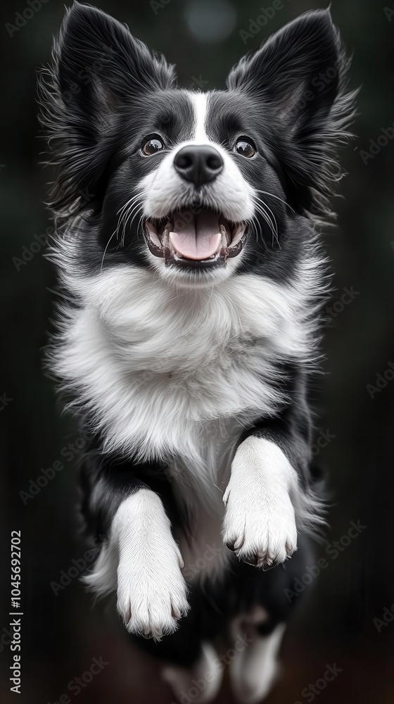 playful dog in a dynamic pose captured against a pure white background showcasing its lively spirit fur texture and expressive features radiating joy and companionship playful dog in a dynamic pose captured against a pure white background showcasing its lively spirit fur texture and expressive features radiating joy and companionship