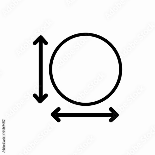environment area icon sign vector